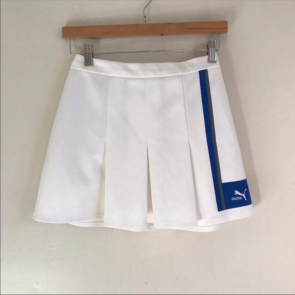 Vintage puma tennis pleated skirt
